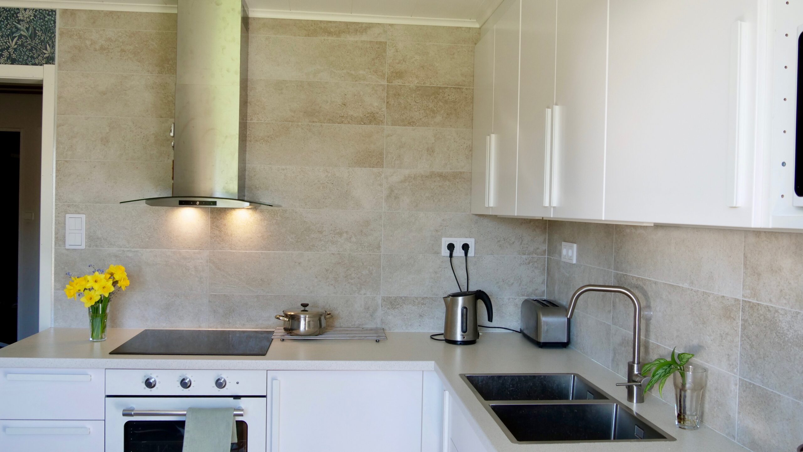 kitchen renovated
